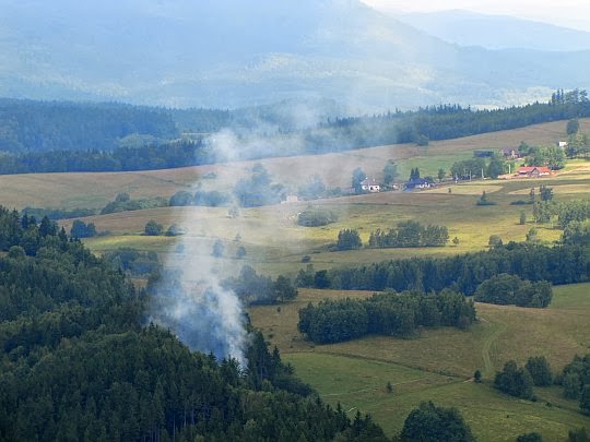 Panorama z Rogowca.