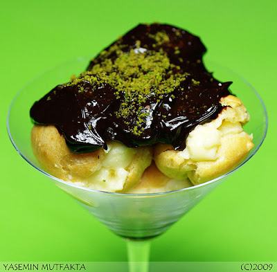 renkli sunum profiterol renkli sunum profiterol