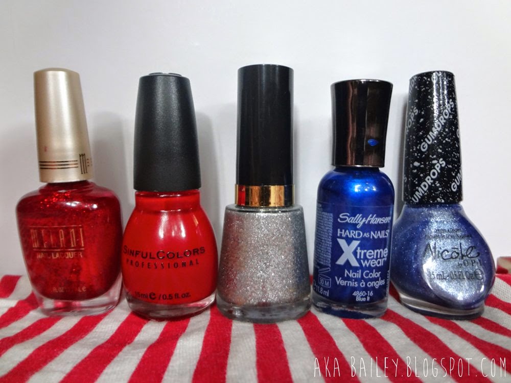 Ruby Jewels, Ruby Ruby, Diamond Texture, Blue It, Blue-Berry Sweet on You, Nail polish