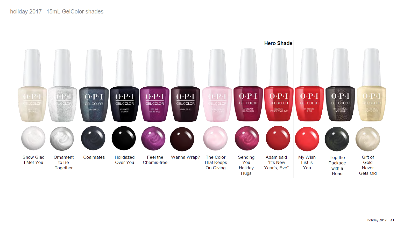 OPI Gel Color seasonal collection LOVE OPI, XOXO limited edition