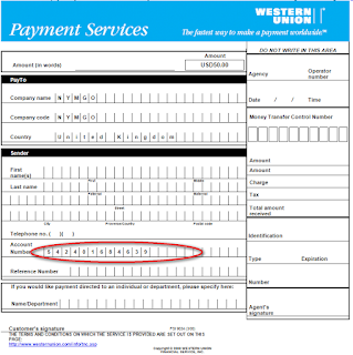 Cara Isi Pulsa Nymgo Melalui Western Union