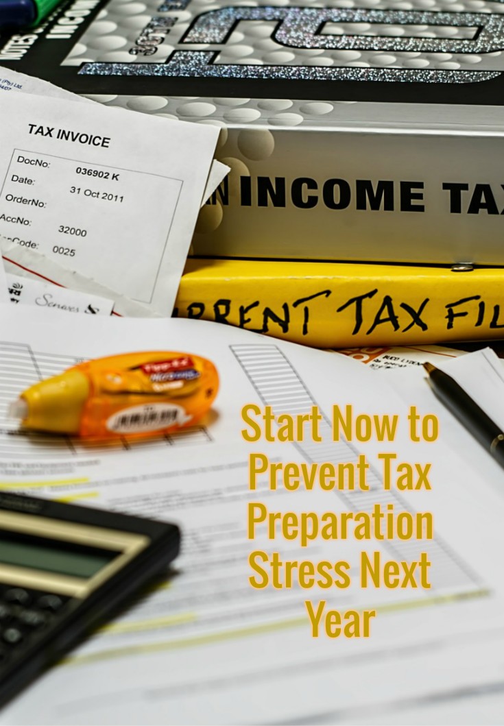Start Now to Prevent Tax Preparation Stress Next Year: A Review 