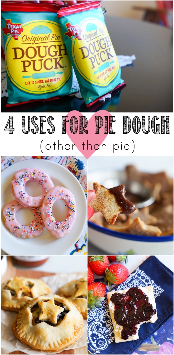 4 Uses for Pie Dough...other than pie! Bake at 350°