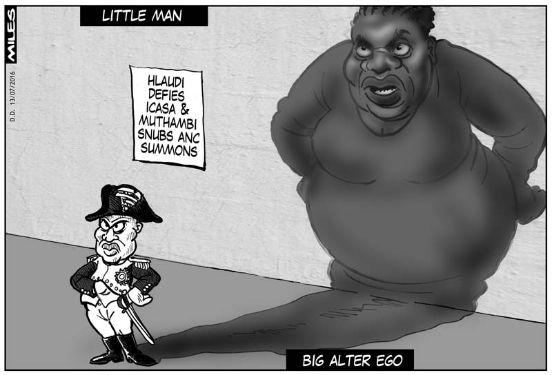 Cartoons by Miles small man syndrome