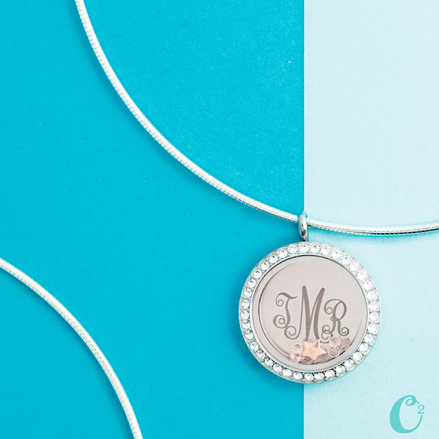 Origami Owl Living Locket on Collar Chain available at StoriedCharms.com