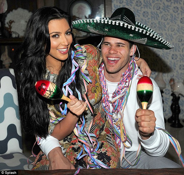 Pix n Pix.: Kim Kardashian and boyfriend Kris Humphries celebrate