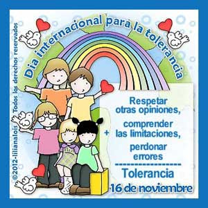 Día internacional de la Tolerancia
