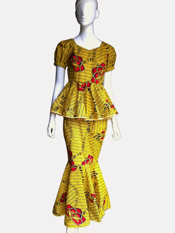 Flashback Summer: African and 1930s Trends - Ankara dress