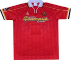 名古屋グランパス 1999-2000 ユニフォーム-Le Coq Sportif-ホーム-赤