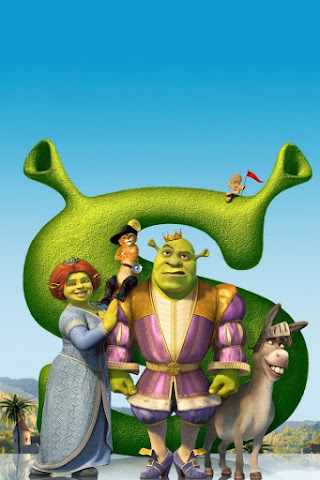 Shrek family - Download iPhone,iPod Touch,Android Wallpapers