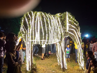 Jamshedpur Jubilee Park 3rd March Lighting 2018 Jubli Park, Light  founders day elephant