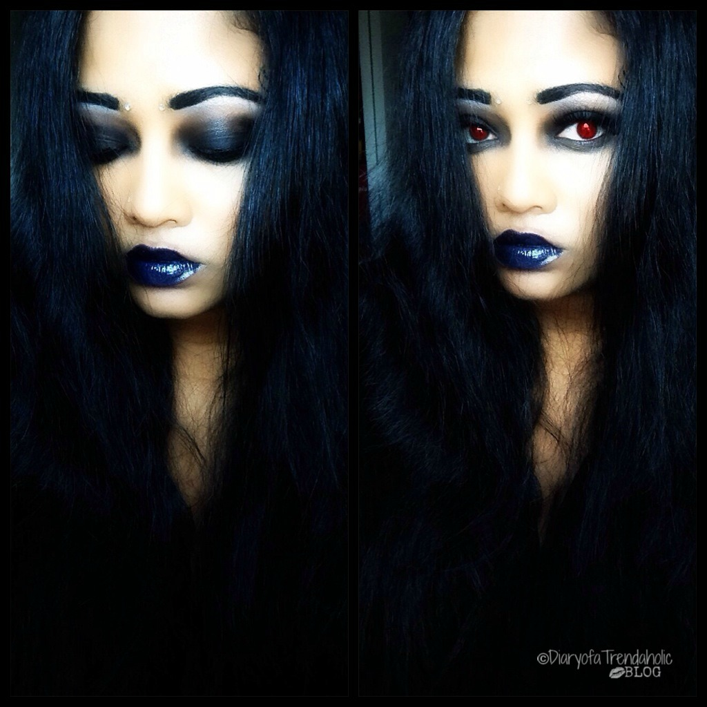 Diary of a Trendaholic : Queen of The Damned Vampire Halloween Makeup