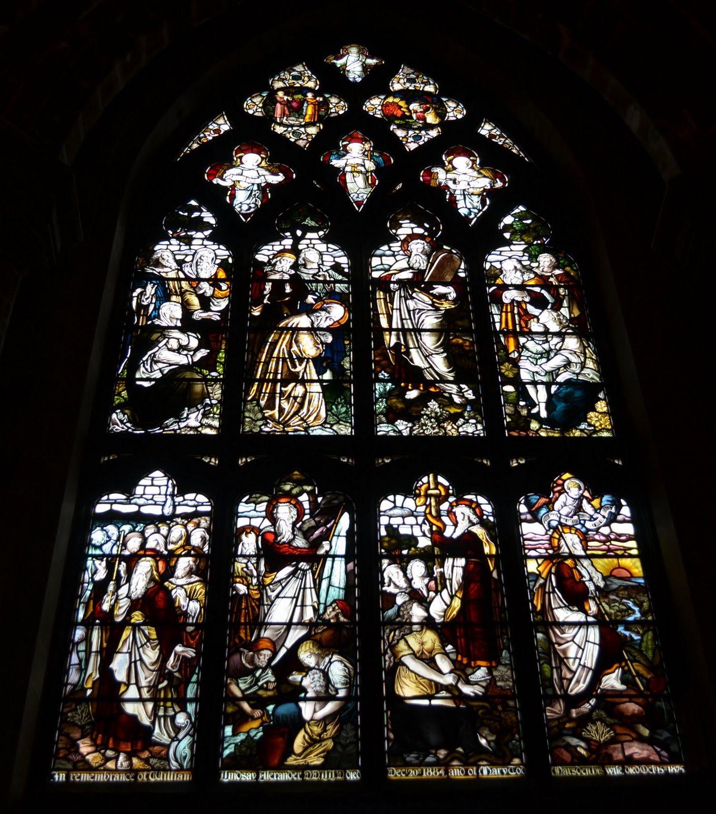 Tour Scotland Tour Scotland Photographs Stained Glass Window St Giles