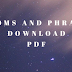 Idioms And Phrases With Meaning in Hindi and English Download PDF