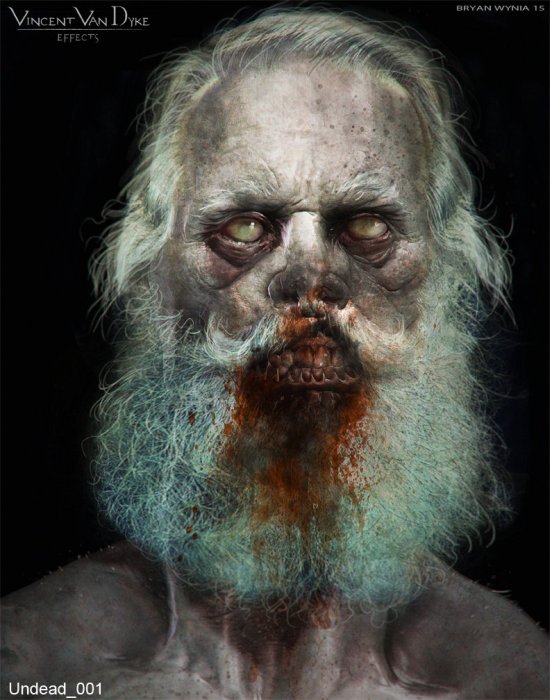 As estranhas e sombrias criaturas nas ilustrações e modelos 3D de Bryan Wynia Bryan Wynia artstation arte ilustrações modelos 3D fantasia terror monstros filmes games sombrio