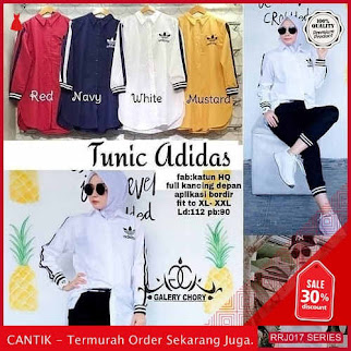 Jual RRJ017A73 Atasan Muslim Wanita Tunik Adhidas Sk BMGShop