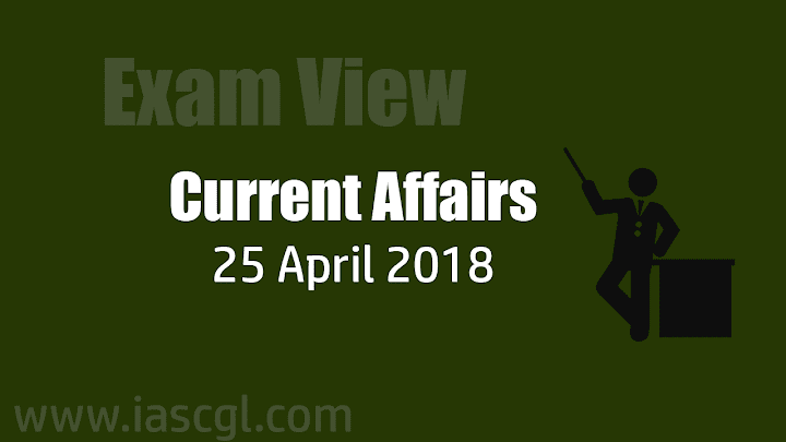 Current Affair 25 April 2018