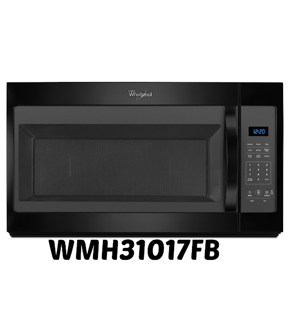WHM31017FB BLACK MICROWAVE WHIRLPOOL