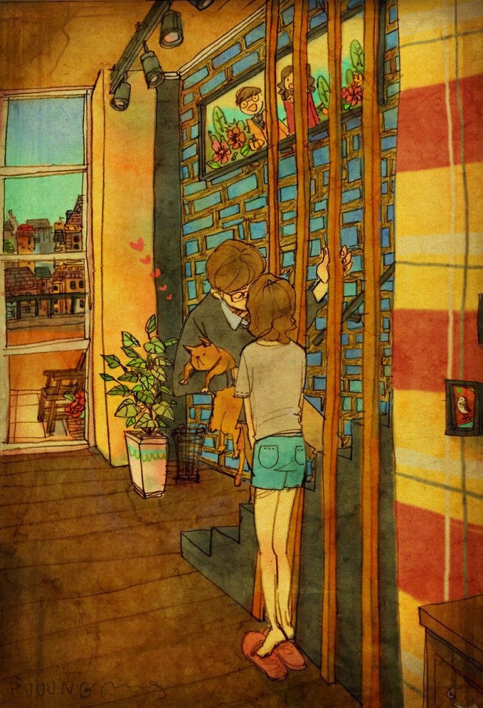 Korean Artist Beautifully Captures What Real Love Truly Looks Like