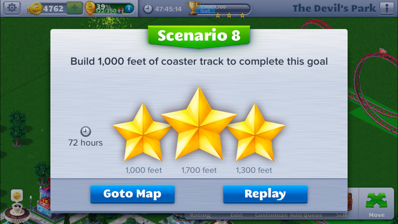 Rollercoaster tycoon 4 mobile scenario 8 2 Rollercoaster tycoon 4 mobile scenario 8 2
