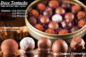 Doce Tentação - Arte em Chocolate Tel.: (13) 99111-2747