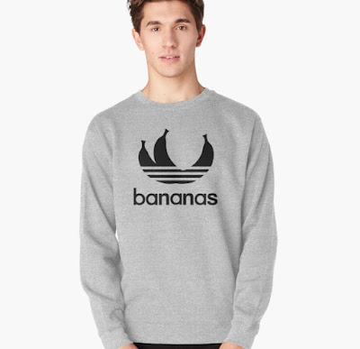 Black Bananas parody logo shirts 