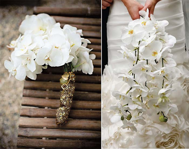 phalaenopsis wedding bouquets