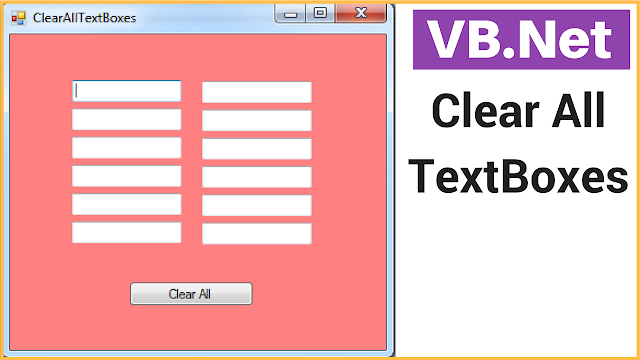 Remove Text From All TextBoxes In VB.Net