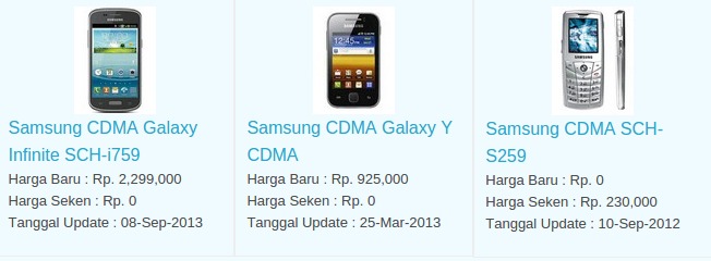 Daftar Harga Terbaru Hp Samsung CDMA April 2016 Daftar Harga Terbaru Hp Samsung CDMA April 2016