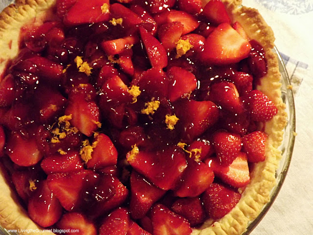 A strawberry tart for my mother