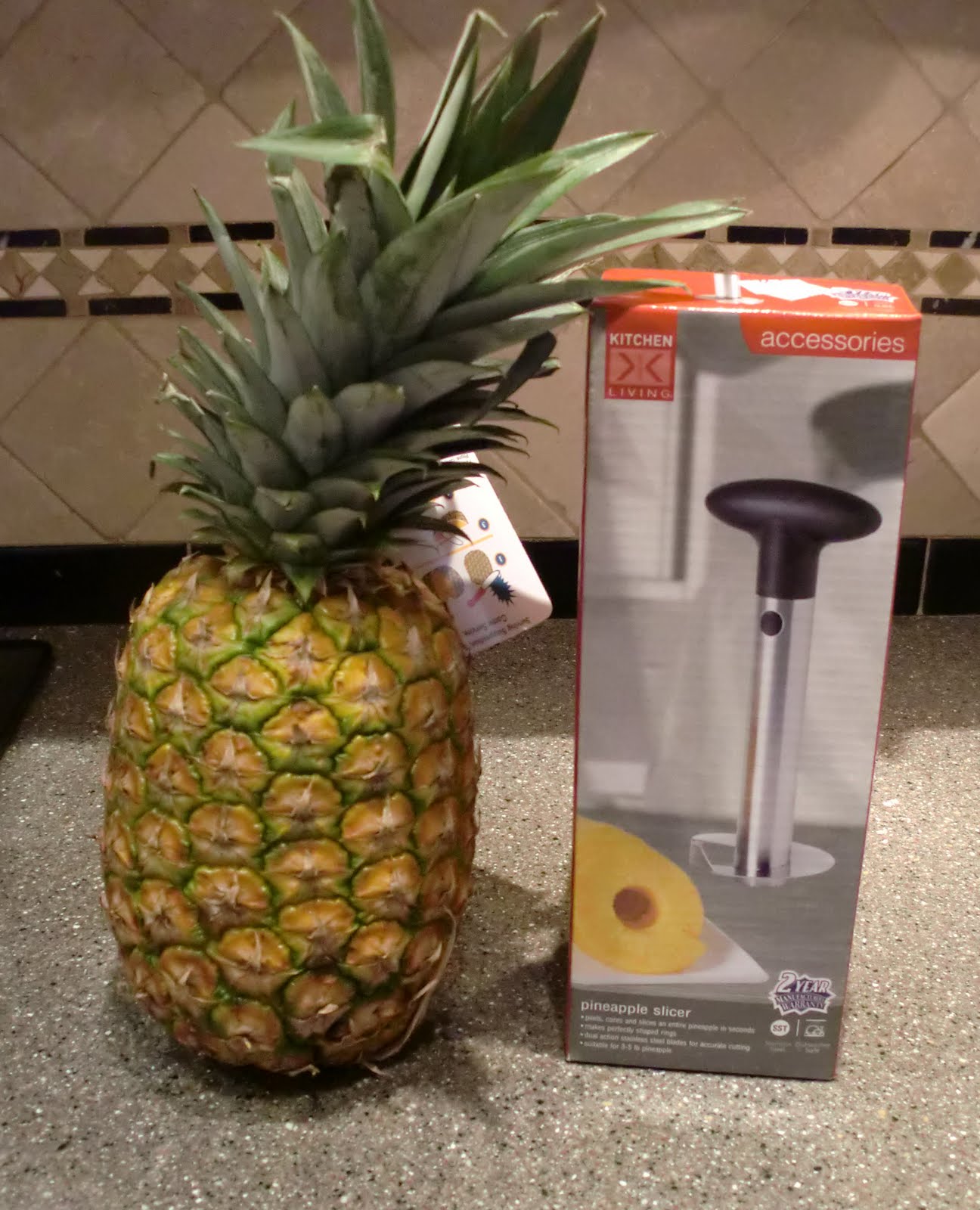 macaroni & cheese How To Use a Pineapple Slicer
