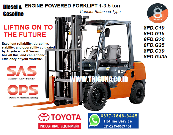 Jual Forklift Toyota 2 5 Ton Call 0877 7646 3445 Jual Beli Forklift Genset Alat Berat 0877 7646 3445