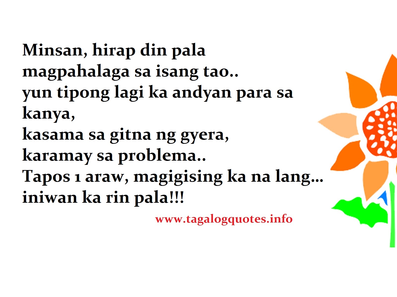 Cute Love Quotes Tagalog