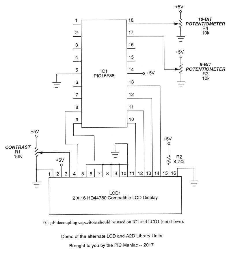 PIC Projects in Pascal Alternate Analog to Digital Unit