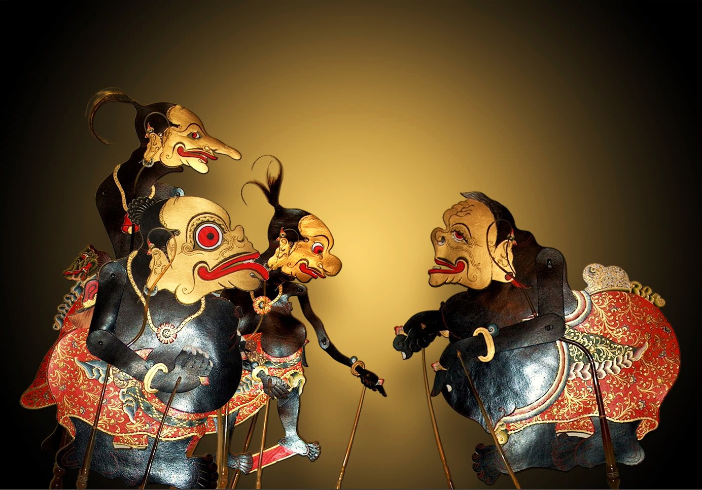 Javanese Shadow puppets (Wayang kulit) | Traditional Performance
