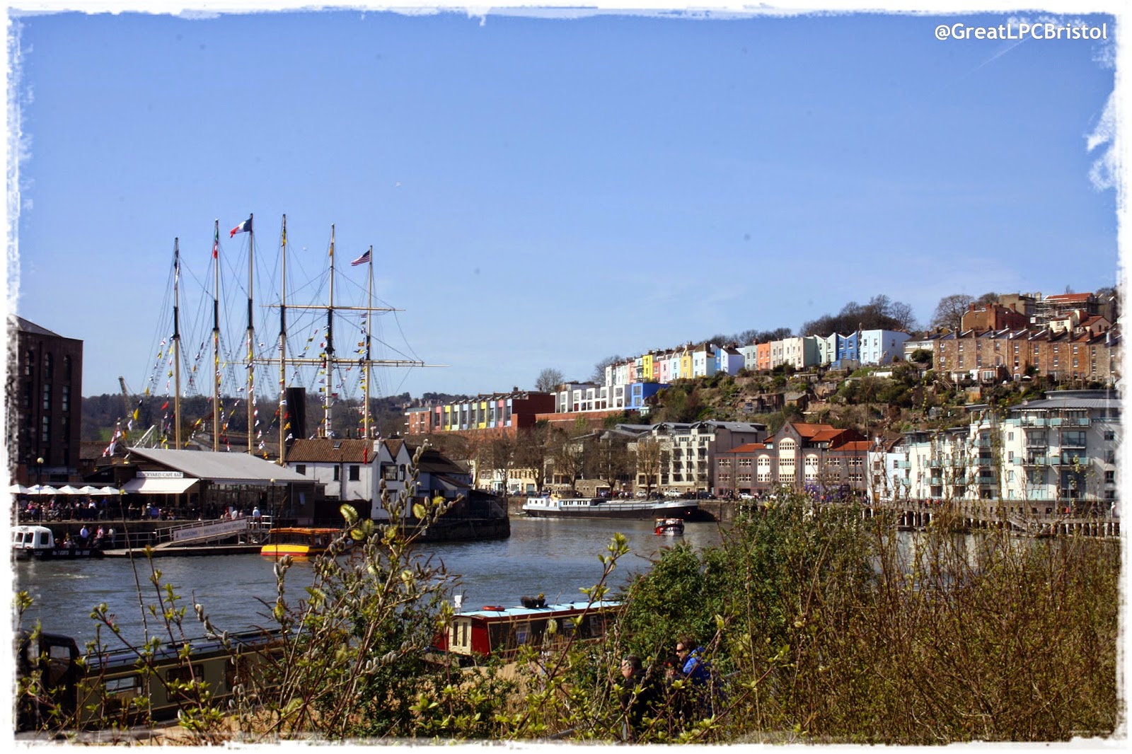 Bristol to Sea Mills Cycle Path Great little place called Bristol