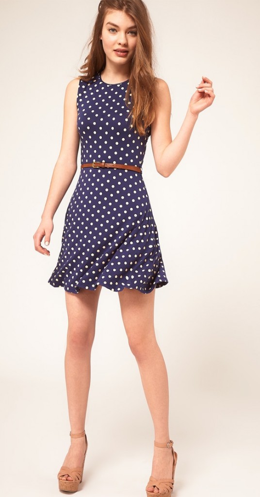 Short summer dress; all for the polka dots | Short summer dresses