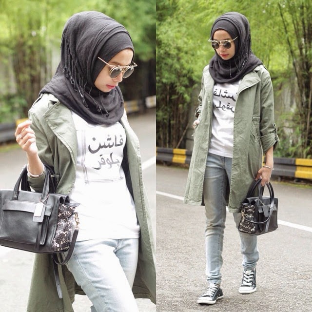 Style Hijab  Model Celana  Jeans  Untuk Wanita Berhijab 