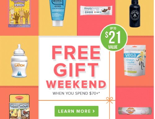 Well.ca Free Gift Weekend When You Spend $70