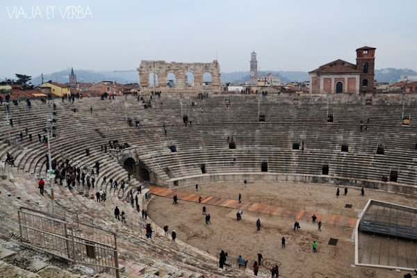 Arena Verona, Italia. Viaja et verba
