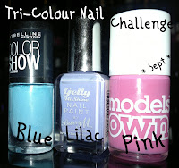 Tri-Colour-Nail-Challenge-maybelline-cool-blue-models-own-pink-blush-barry-m-prickly-pear