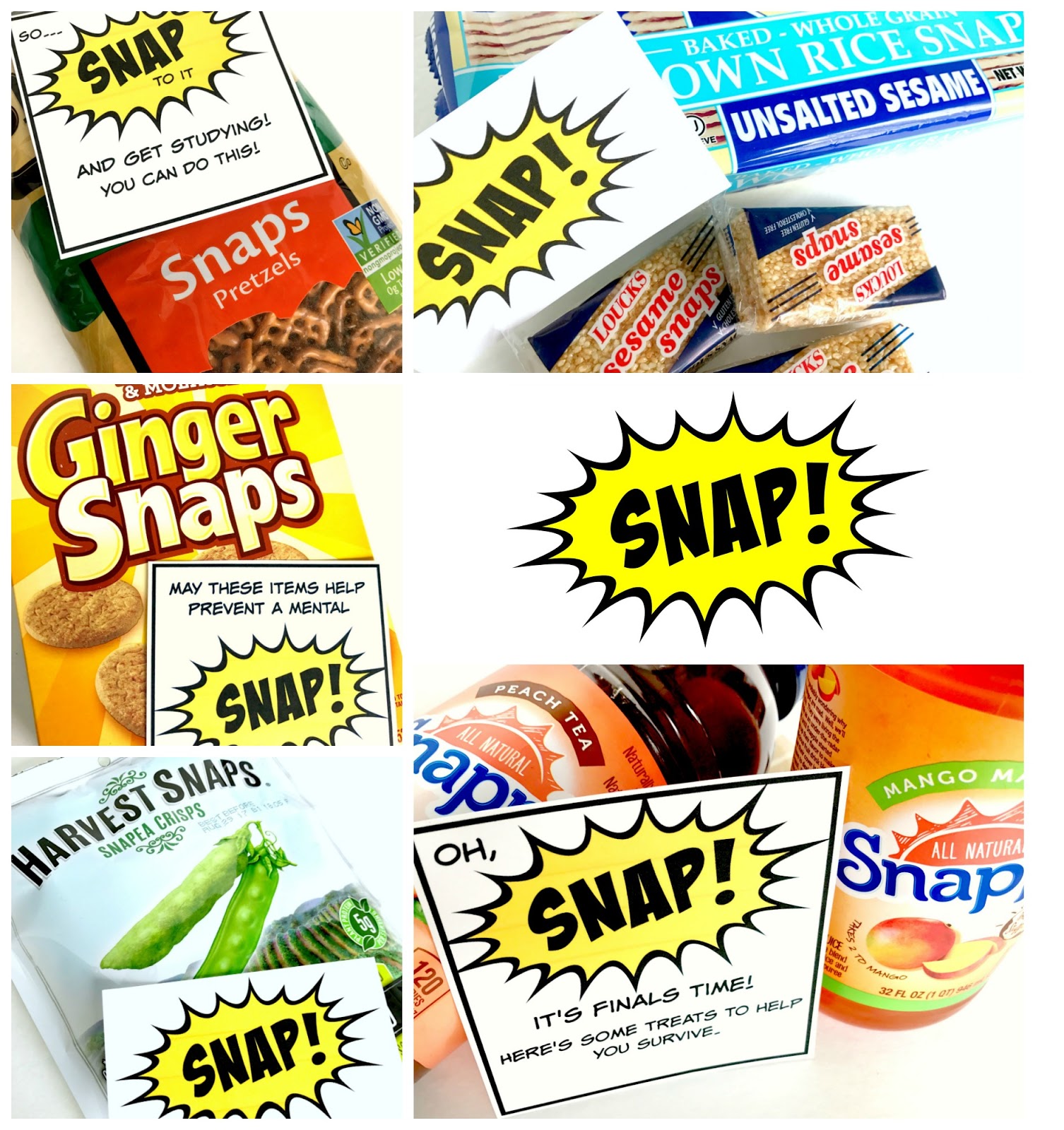 michelle paige blogs College Finals Care Package SNAP to it!