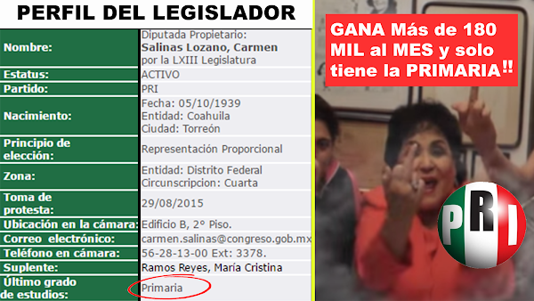 28 diputados no fueron a la universidad y ganan $148,000 28 diputados no fueron a la universidad y ganan $148,000