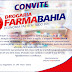 Convite de inauguração da Drogaria FARMABAHIA, em Mairi