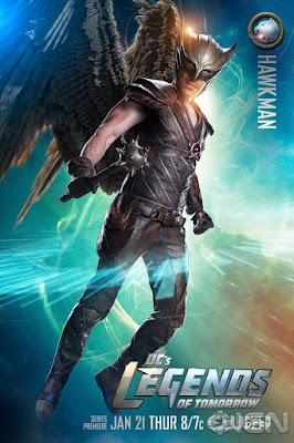 DC’s Legends of Tomorrow Character Television Poster Set - Falk Hentschel as Hawkman
