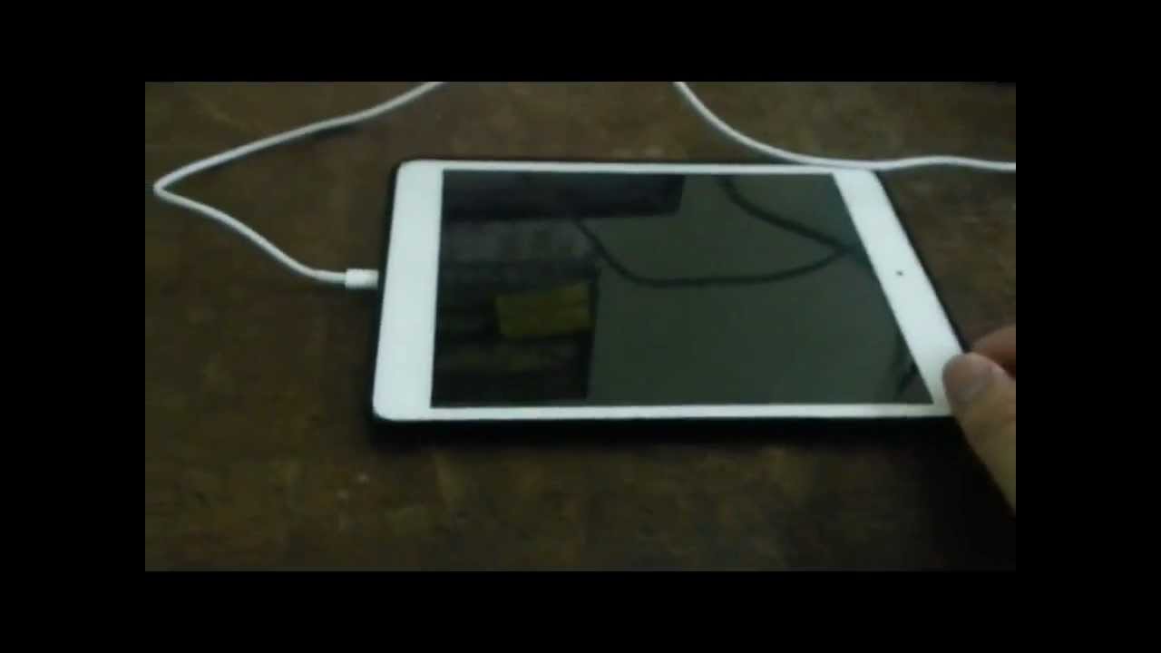 iPadHowTo iPad is not charging after plugged in and complete battery