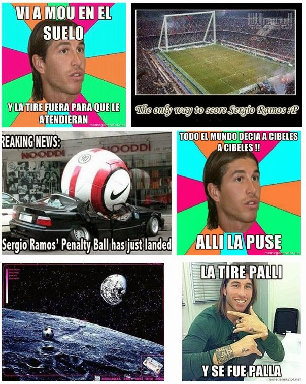 Final Champions: Real Madrid - Atlético. Humor, cachondeo, bromas, chorradas, whatsapp, chistes, guasa y memes. Fútbol final Champions League, Ramos y Bale.