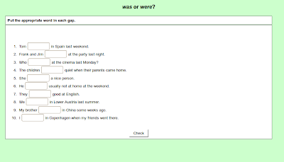 Verbo to be en pasado.-Inglés fácil para primaria