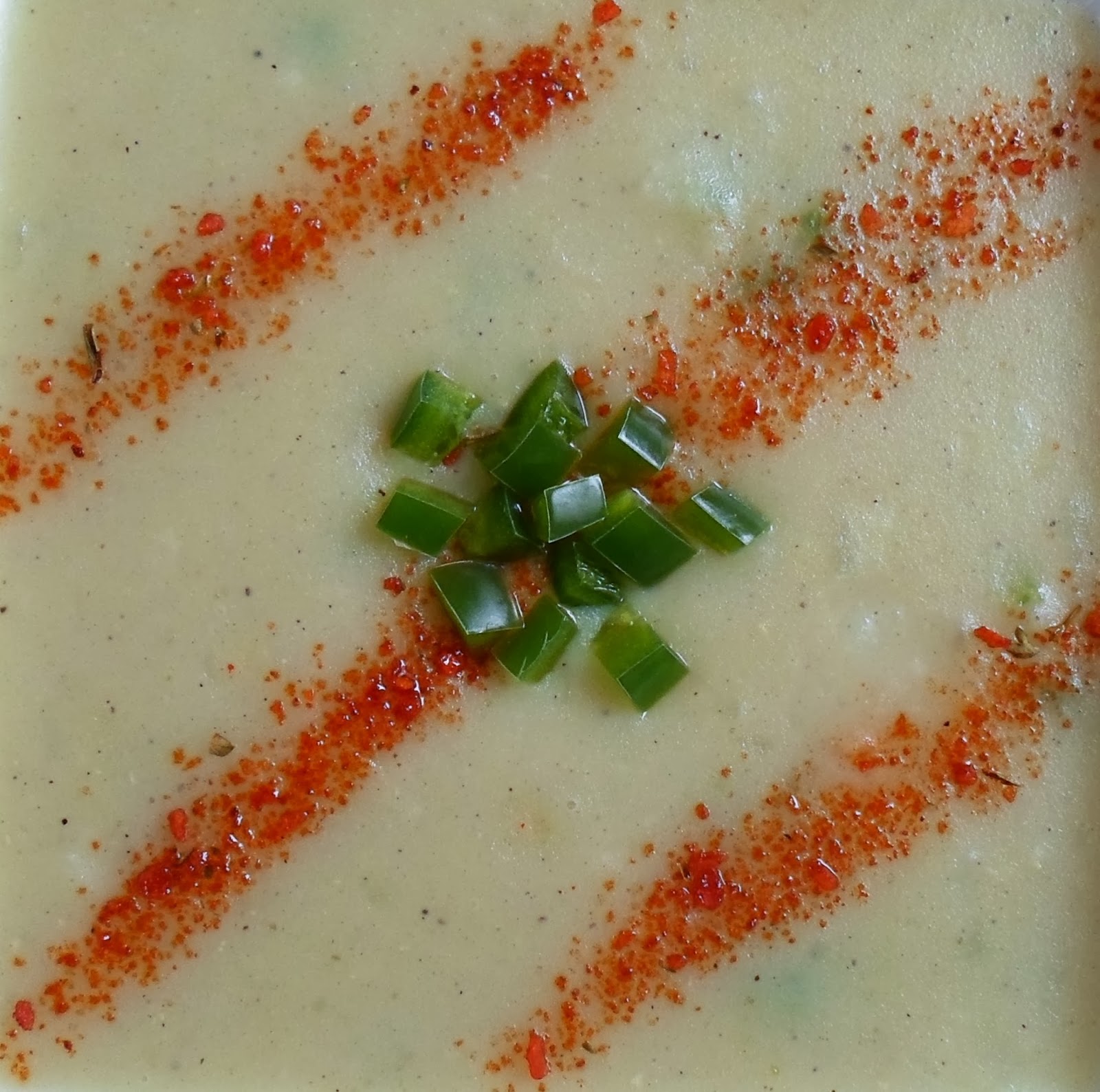 Happier Than A Pig In Mud Potato and Jalapeno Soup