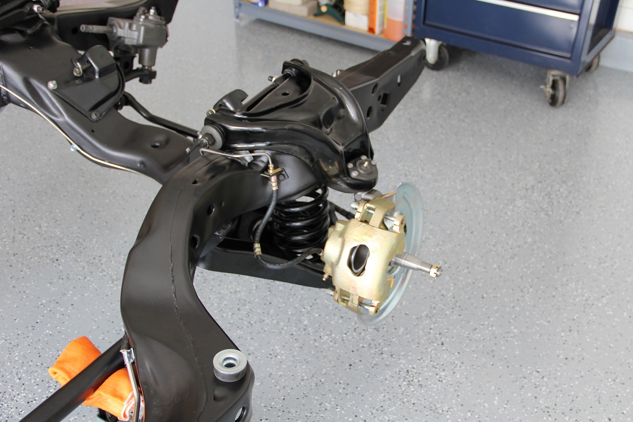 The making of Steve's 1966 Chevelle SS Front Suspension, Engine is